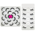 DAODER False Eyelashes Short Lashes Natural Half Lashes Cat Eye Lashes Extension Soft 3D Fake Eyelashes Bulk