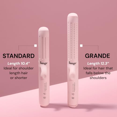 L'ANGE Hair Le Duo Grande 360° Airflow Styler | 2-in-1 Curling & Straightening Iron