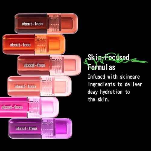 about-face Blush Rush Liquid Blush ? Hydrating, Buildable Formula with Jojoba Oil, Hyaluronic Acid, and Squalane ? Long-Lasting Dewy Finish ? Vegan & Cruelty-Free (Grand Prix ? Rich Brown)