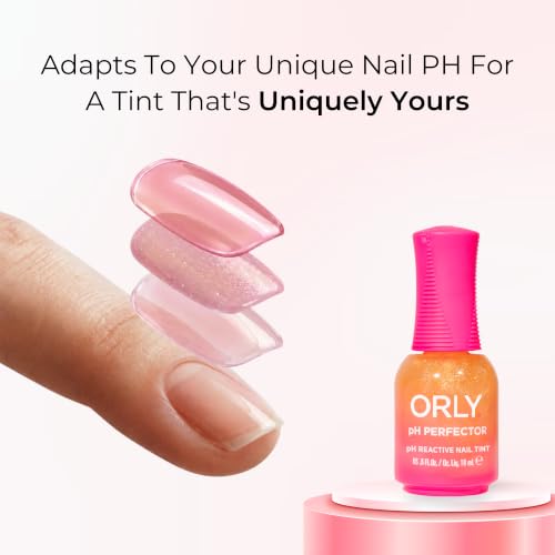 Orly pH Perfector Nail Tint - Warm Blush, Hydrating Treatment (0.6 fl oz)