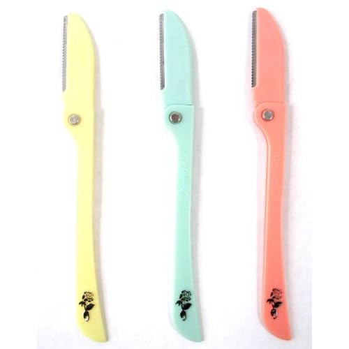 36 Pack Gabriella Womens Folding Eyebrows & Facial Razor