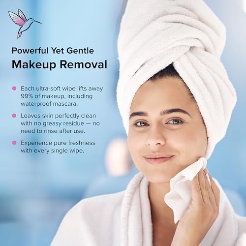Natural Makeup Remover Wipes - 99% Effective