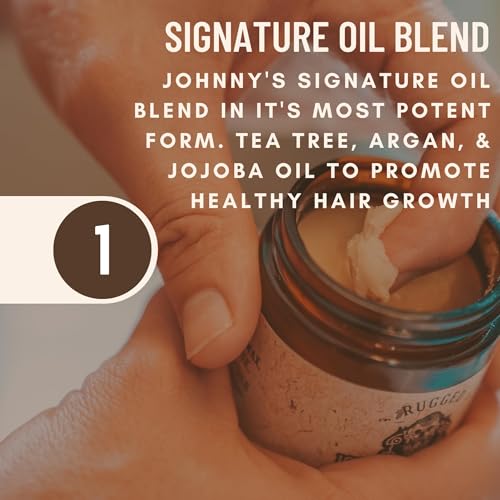 Johnny Slicks Oil Based Pomade for Men | 4oz Organic Hair Styling