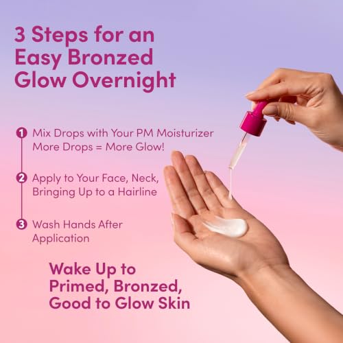 Coco & Eve Self Tanning Drops Medium - Customizable Face Tanner