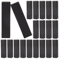 50-Pack Black Kraft Paper Lipstick Boxes 3.35" x 0.79"