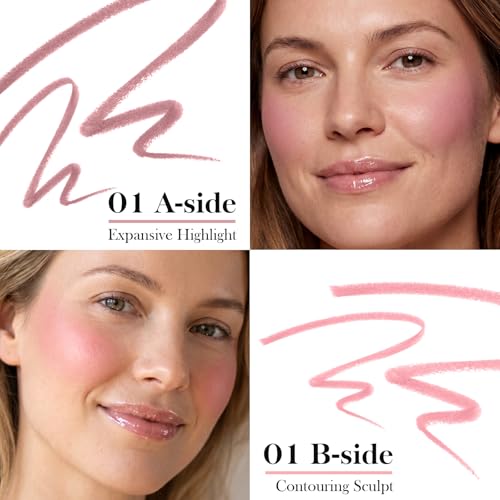 Blush Stick Duo - Dual-Sided Cream Blush & Highlighter