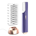 Sonic Dermaplane Razor for Women - Facial Hair Removal with 10 Blades