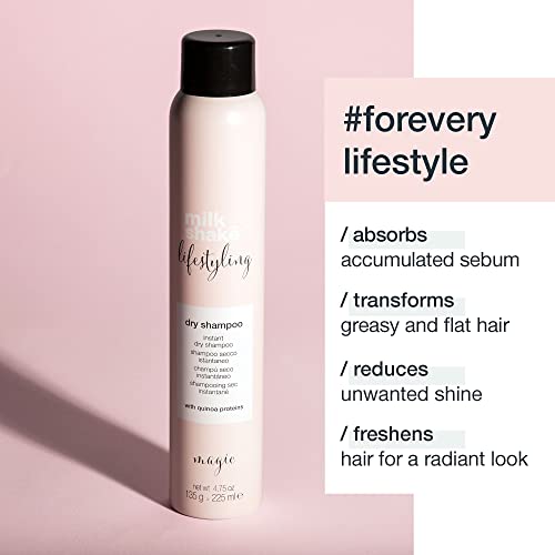 milk_shake Lifestyling Dry Shampoo - Instant Dry Shampoo for Women For Flat, Dry or Oily Hair