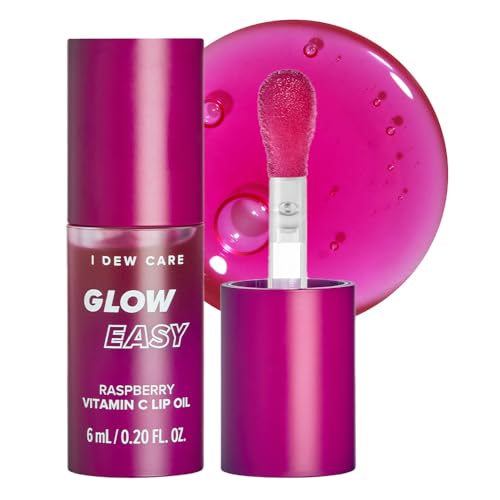 I Dew Care Glow Easy Raspberry Lip Gloss - Vitamin C & Jojoba