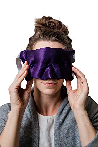Lavender Weighted Eye Mask - Hot & Cold Therapy Pillow
