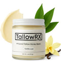 100% Grass-Fed Beef Tallow for Skin ? Whipped Tallow Honey Balm, Pure & Organic Moisturizer for Face & Body with Manuka Honey, Jojoba & Calendula ? Deep Hydration & Soothing (4 oz, Vanilla Scented)