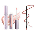 LAURA GELLER Baked Balance-n-Brighten Foundation with Retractable Airbrush Kabuki Brush Makeup Set, Golden Medium (2 PC)