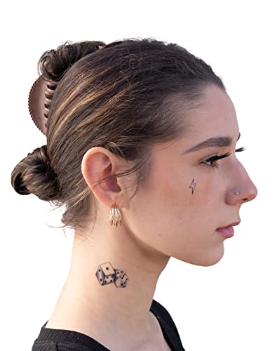 Temporary Tattoos 8-Piece Set | Water-Transfer Fake Tattoos