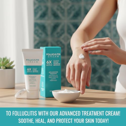 Folliculitis Cream – Cooling Menthol Relief for Itchy Bumpy Skin