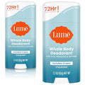 Lume Whole Body Deodorant Cream Stick 2.2 oz 2-Pack
