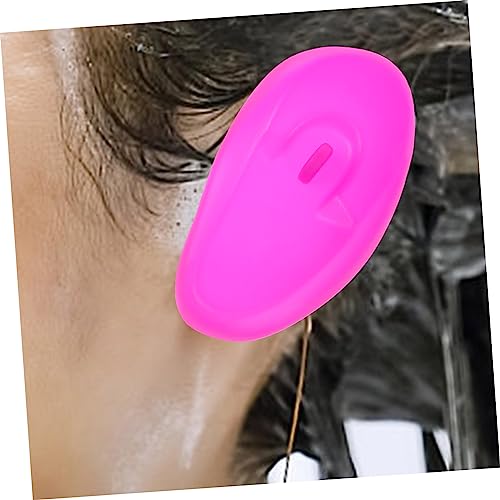 Silicone Hair Dyeing Ear Covers - 6pcs Protective Earmuffs