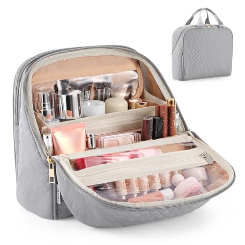 Large Capacity Makeup Bag Organizer with Waterproof Design