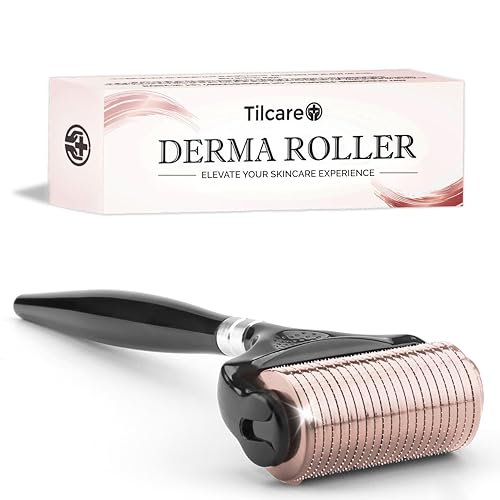 Tilcare Wide Derma Roller 0.25mm Titanium Microneedles