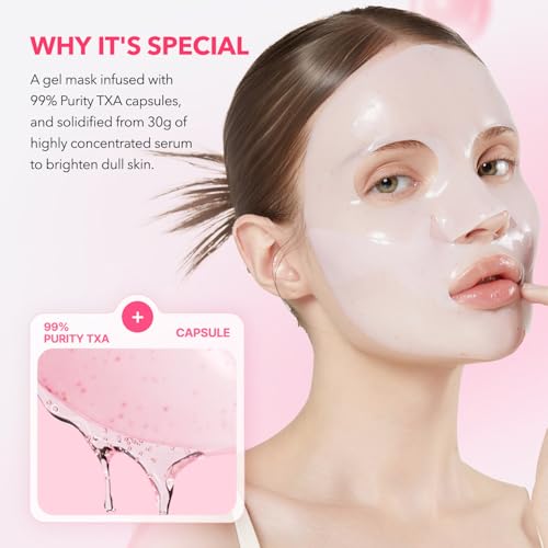 APRILSKIN TXA Pink Capsule Gel Mask 30g x 4