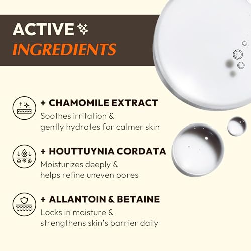 All-Day Essential Water - Korean Face Mist Spray - Hydrating Soothing with Chamomile Extract and Houttuynia Cordata - Moisturizing, Calming, Pore Care Daily Skincare, 3.38oz