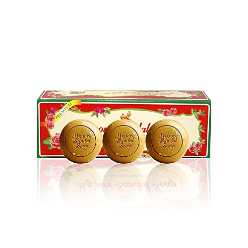 Mysore Sandal Soap, 150g (Pack of 3)