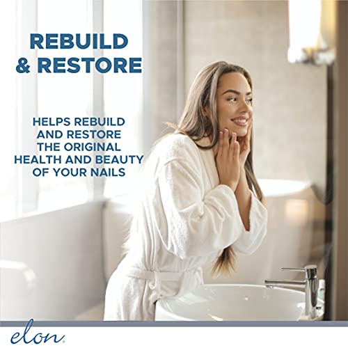 Elon Essentials Kit for Healthy Nails ? Kit Includes Elon Nail Conditioner, Cuticle Oil & File Set ? Manicure Set for Daily Strengthening and Moisturizing Cuticles