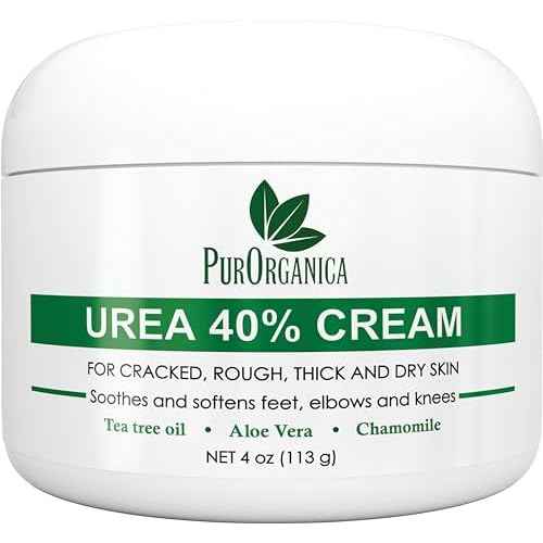 Urea 40% Foot Cream ? Dermatologist Tested, Intensive Repair for Dry, Cracked Heels, Corns, Calluses & Rough Feet, Professional Strength Exfoliating & Moisturizing Cream - Made in USA