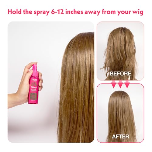 Red by Kiss Wig Spray - 6-in-1 Shine & Detangle (2oz)