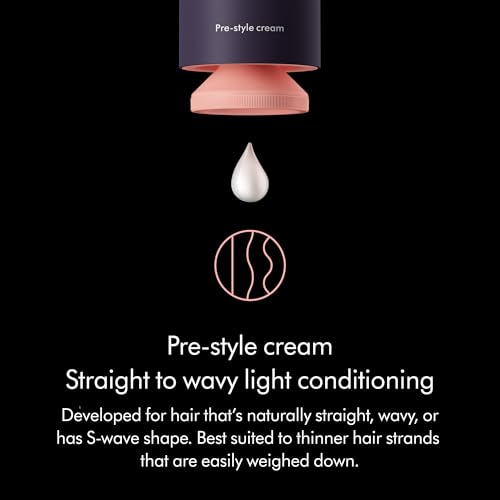 Dyson Chitosan Pre-style Cream | Anti-Frizz Wavy Hair