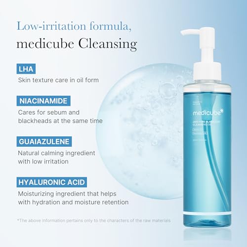 medicube Zero Pore Cleansing Oil & Foam Cleanser Duo