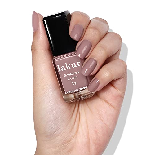 LONDONTOWN Lakur Nude & Brown Nail Polish, Long-Lasting