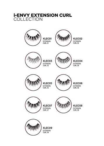 i•ENVY 3 Pairs L Curl False Eyelashes Salon Lash Extension Effect