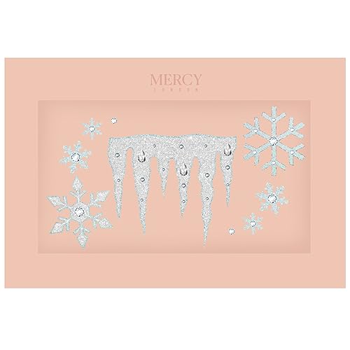 Ice Queen Face Jewels Stick On Gems - Frozen Costume Accessories