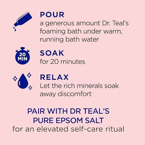 Dr Teal's Epsom Salt Magnesium Soak, Limited Edition Hawaiian Bliss, 3lbs