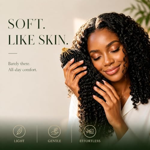 12 Inch Pre-Looped Burmese Curly Crochet Hair 8 Pack 1B 14in Tips — K-ThermSilk Fiber