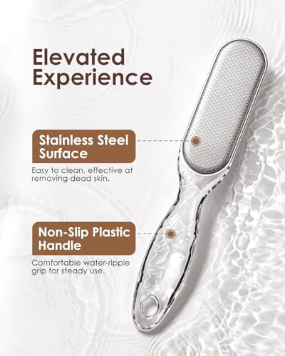 Stainless Steel Foot File - Callus Remover for Hard Skin