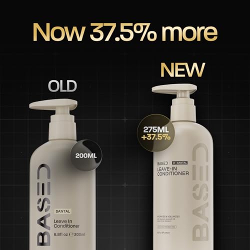 BASED Leave-In Conditioner for Curly Hair – Frizz Control & Hydration
