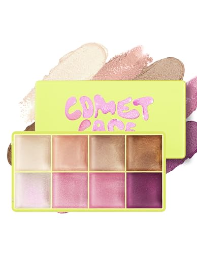 8-Color Cream Highlighter Palette – Waterproof, Lightweight