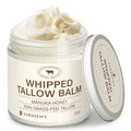 Beef Tallow Honey Balm for Skin: 100% Grass-Fed Beef Tallow Moisturizer For Face and Body - Organic Moisturizer Cream with Olive Oil Manuka Honey for Eczema and Dry Skin 2OZ