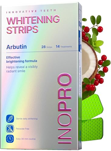 InoPro Teeth Whitening Strips 14-Day Kit - Peroxide-Free