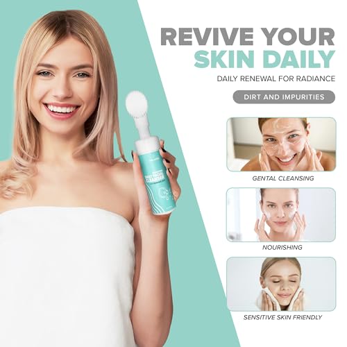 Pure Aroma Hydrating Daily Facial Cleanser | Foaming Face Wash & Makeup Remover With Hyaluronic Acid, Glycerin | For All Type Of Skin | Fragrance-Free, Paraben-Free, Sulfate-Free