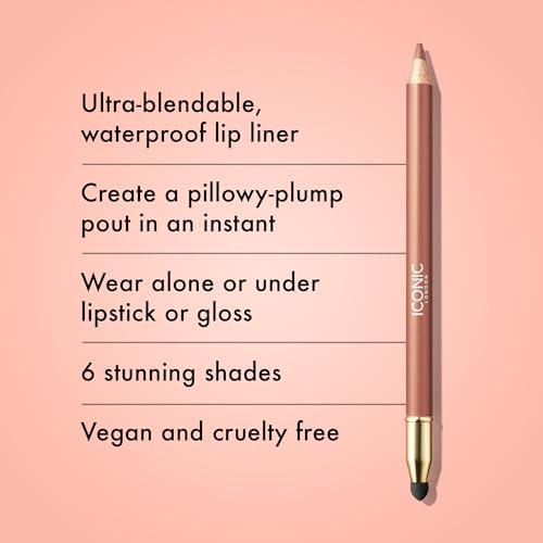 ICONIC LONDON Fuller Pout Sculpting Lip Liner - Dual Ended