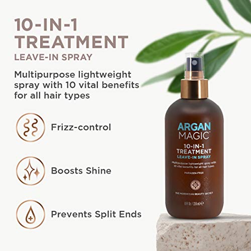 Argan Magic 10-in-1 Leave-In Hair Treatment Spray - 8 oz