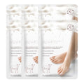 Milk Foot Masks Set for Deep Hydration - 6 Pack Moisturizing Socks