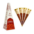 Plant-Based Henna Paste Cones | Dark Brown Hair Dye | Pack of 4