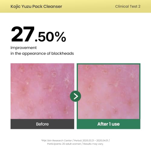 AXIS-Y Kojic Yuzu Pack Cleanser - Exfoliating Face Wash & Mask