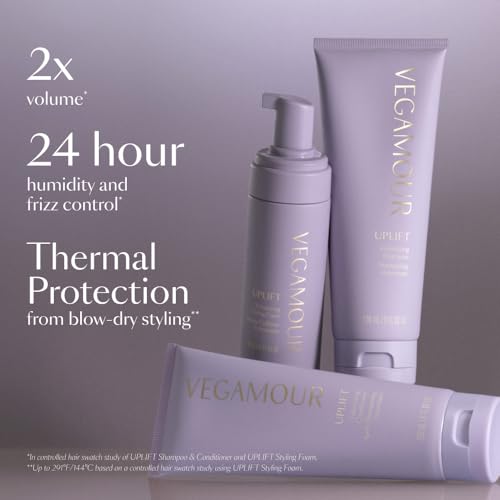 VEGAMOUR UPLIFT Volumizing Foam for Fine Hair