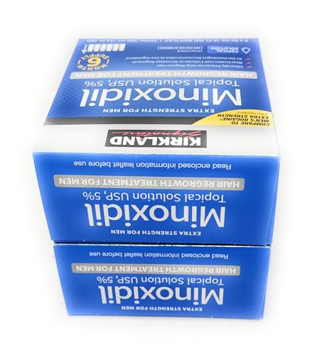 Kirkland Minoxidil 5% Hair Regrowth for Men, 12-Month Supply
