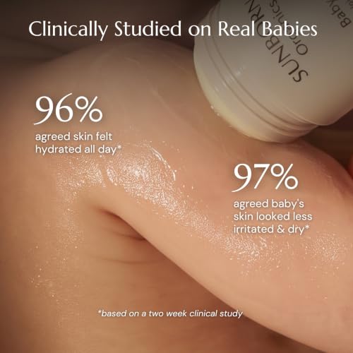 Baby Moisturizing Balm for Eczema & Sensitive Skin - Organic, Safe, 3-Ingredient Stick