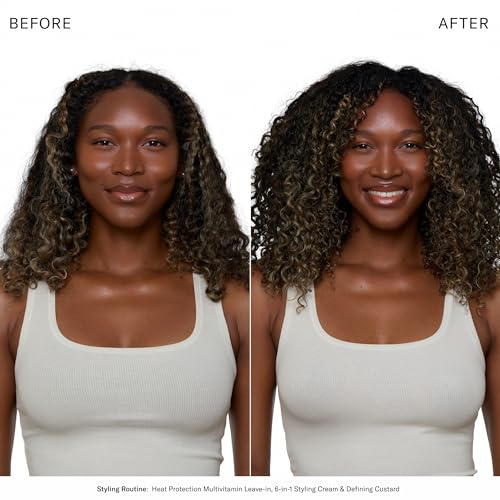Rizos Curls 6-in-1 Styling Curl Cream - Moisturizes, Defines & Controls Frizz